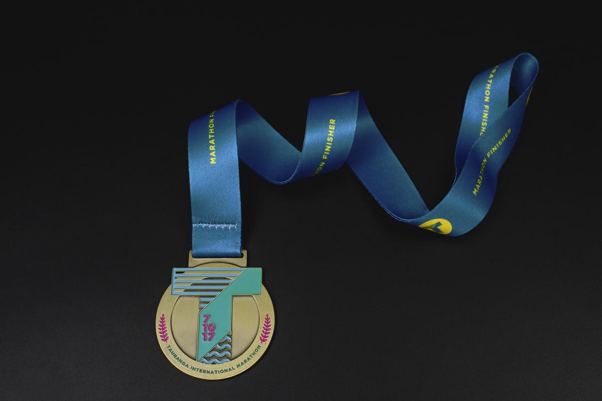 เหรียญ Tauranga International Marathon